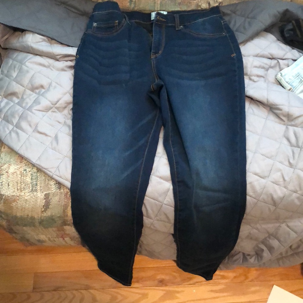 Super High Rise Dark Wash Jegging